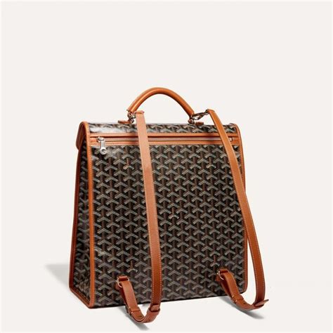 goyard black backpack|Goyard backpack price.